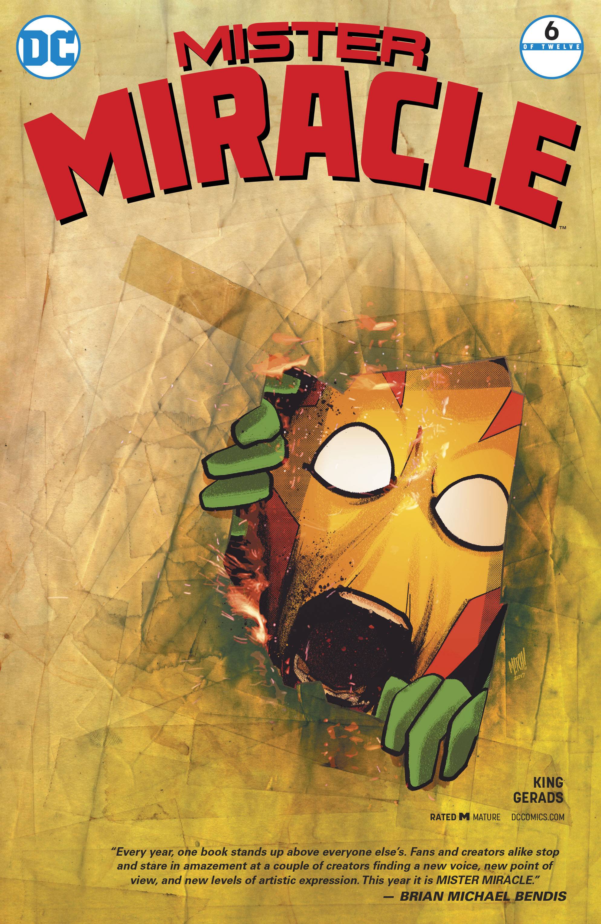 MISTER MIRACLE 6 (OF 12) VARIANT COVER